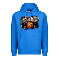True Royal basketball mom Premium Hoodie - MaliasSmallBusiness