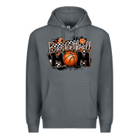 Rock basketball mom Premium Hoodie - MaliasSmallBusiness