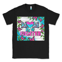 Black Mom Is A Fighter Tumbler Classic Tee - BundleAndBundleShop