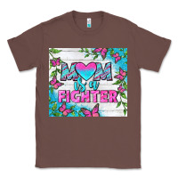 Chestnut Mom Is A Fighter Tumbler Classic Tee - BundleAndBundleShop