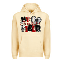 Pina Colada my heart is on that field soccer Premium Hoodie - MaliasSmallBusiness