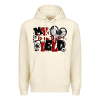 Sandshell my heart is on that field soccer Premium Hoodie - MaliasSmallBusiness