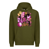 Army Green dance vibes Premium Hoodie - MaliasSmallBusiness