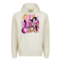 Oatmeal Heather dance vibes Premium Hoodie - MaliasSmallBusiness