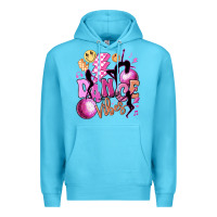 Ocean Blue dance vibes Premium Hoodie - MaliasSmallBusiness