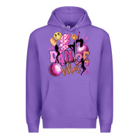 Purple dance vibes Premium Hoodie - MaliasSmallBusiness