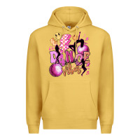 Antique Gold dance vibes Premium Hoodie - MaliasSmallBusiness