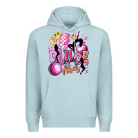 Blue Mist dance vibes Premium Hoodie - MaliasSmallBusiness