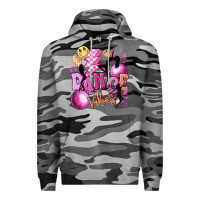 Slate Camo dance vibes Premium Hoodie - MaliasSmallBusiness