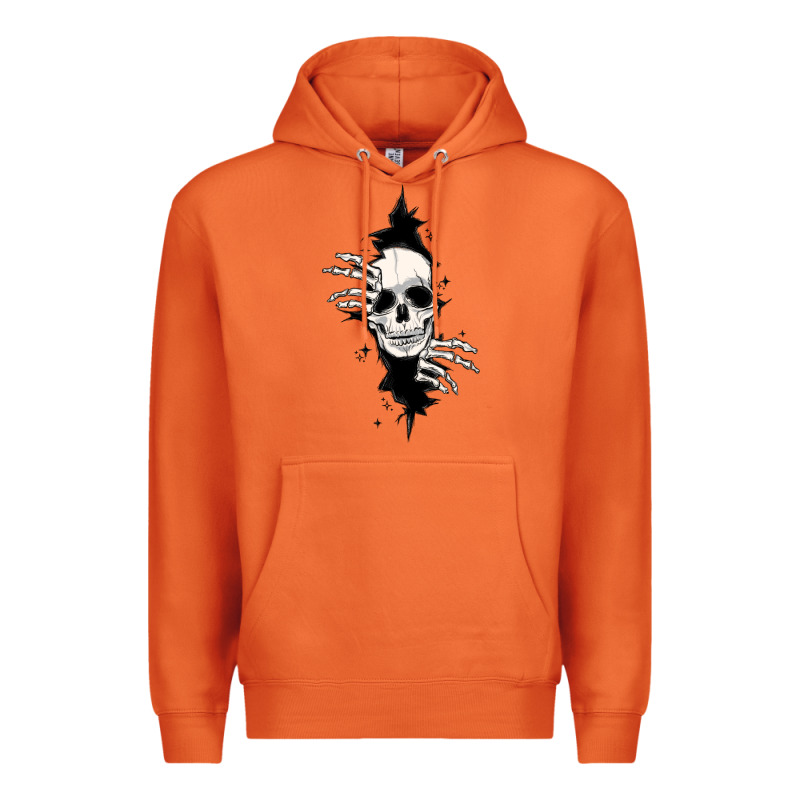 Skull In The Wall File Premium Hoodie by MaliasSmallBusiness | Teevron