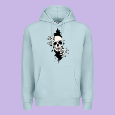 Premium Hoodie skull in the wall file