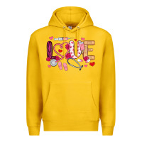 Lemon love nurse valentines day Premium Hoodie - MaliasSmallBusiness
