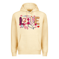 Pina Colada love nurse valentines day Premium Hoodie - MaliasSmallBusiness