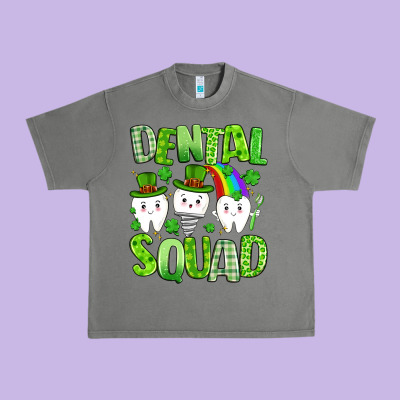 St. Patricks Day Dental Squad Urban Heavy Tee Designed By Artiststas