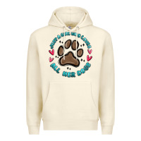 Sandshell just a girl who loves all her dogs Premium Hoodie - MaliasSmallBusiness
