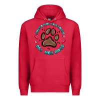 Cardinal just a girl who loves all her dogs Premium Hoodie - MaliasSmallBusiness
