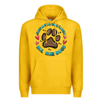 Lemon just a girl who loves all her dogs Premium Hoodie - MaliasSmallBusiness