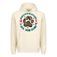 Tofu just a girl who loves all her dogs Premium Hoodie - MaliasSmallBusiness