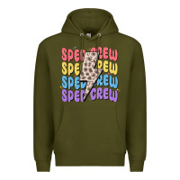 Army Green sped crew Premium Hoodie - MaliasSmallBusiness