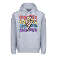 Heather Grey sped crew Premium Hoodie - MaliasSmallBusiness