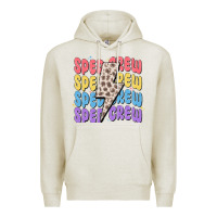 Oatmeal Heather sped crew Premium Hoodie - MaliasSmallBusiness