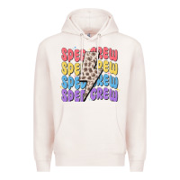 Pale Pink sped crew Premium Hoodie - MaliasSmallBusiness
