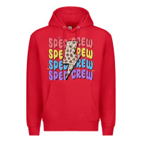Red sped crew Premium Hoodie - MaliasSmallBusiness