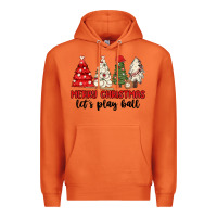 Carrot merry christmas let s play ball baseball Premium Hoodie - MaliasSmallBusiness