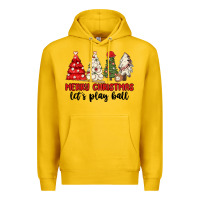 Lemon merry christmas let s play ball baseball Premium Hoodie - MaliasSmallBusiness