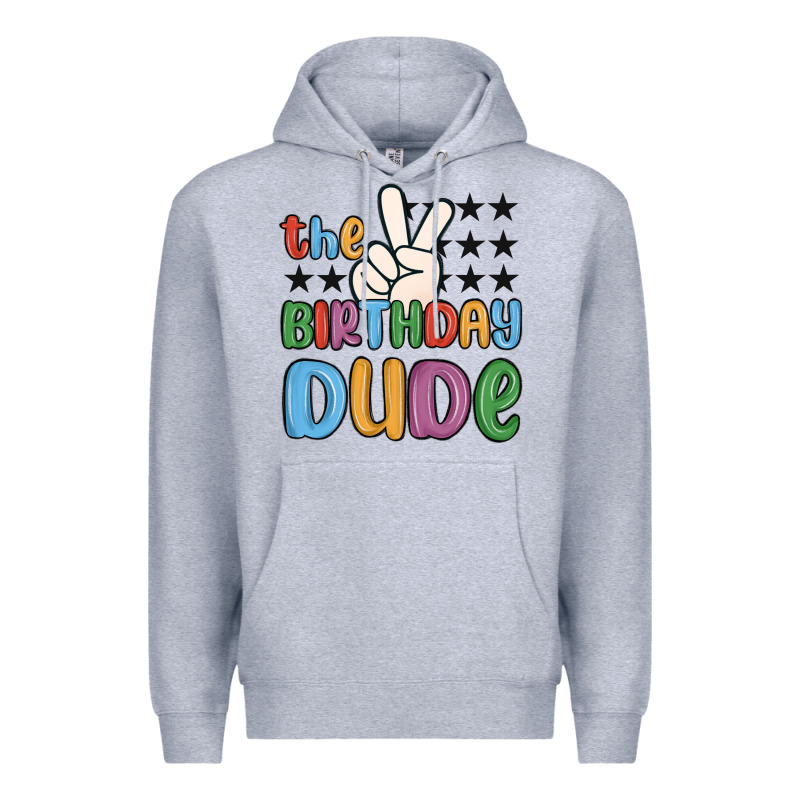 The Birthday Dude Premium Hoodie by MaliasSmallBusiness | Teevron