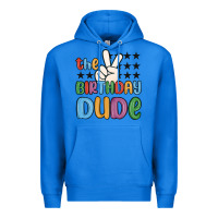 True Royal the birthday dude Premium Hoodie - MaliasSmallBusiness