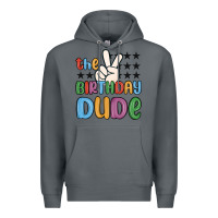 Rock the birthday dude Premium Hoodie - MaliasSmallBusiness