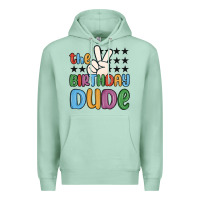Seafoam the birthday dude Premium Hoodie - MaliasSmallBusiness
