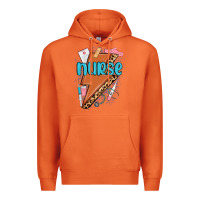 Carrot nurse lightning bolt Premium Hoodie - MaliasSmallBusiness