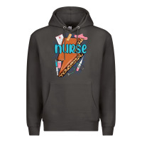 Smoke nurse lightning bolt Premium Hoodie - MaliasSmallBusiness