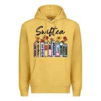 Antique Gold swiftea books Premium Hoodie - MaliasSmallBusiness