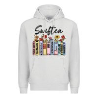 Dove Grey swiftea books Premium Hoodie - MaliasSmallBusiness