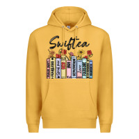 Mustard swiftea books Premium Hoodie - MaliasSmallBusiness
