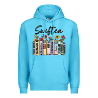 Ocean Blue swiftea books Premium Hoodie - MaliasSmallBusiness