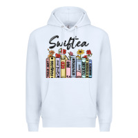 White swiftea books Premium Hoodie - MaliasSmallBusiness