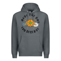Rock have the day you deserve Premium Hoodie - MaliasSmallBusiness