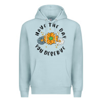 Blue Mist have the day you deserve Premium Hoodie - MaliasSmallBusiness