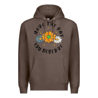 Coffee have the day you deserve Premium Hoodie - MaliasSmallBusiness