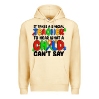 Pina Colada it takes a special teacher to hear what a child ca Premium Hoodie - MaliasSmallBusiness