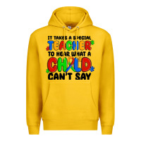Lemon it takes a special teacher to hear what a child ca Premium Hoodie - MaliasSmallBusiness