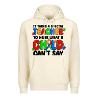 Sandshell it takes a special teacher to hear what a child ca Premium Hoodie - MaliasSmallBusiness