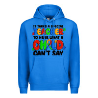 True Royal it takes a special teacher to hear what a child ca Premium Hoodie - MaliasSmallBusiness