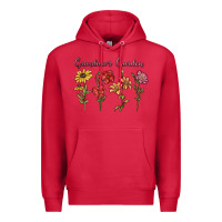 Cardinal grandma's garden Premium Hoodie - MaliasSmallBusiness