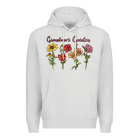 Dove Grey grandma's garden Premium Hoodie - MaliasSmallBusiness