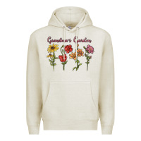 Oatmeal Heather grandma's garden Premium Hoodie - MaliasSmallBusiness